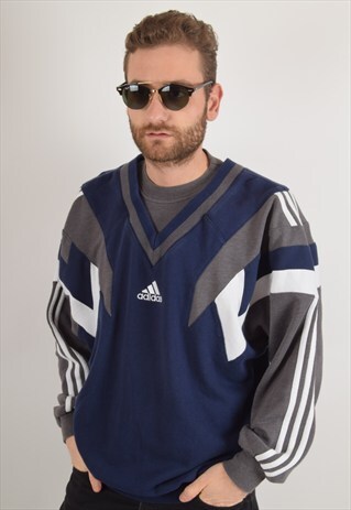 VINTAGE ADIDAS SWEATSHIRT SIZE L 90'S (1905)