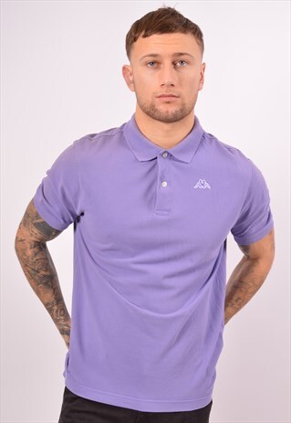 VINTAGE KAPPA POLO SHIRT PURPLE