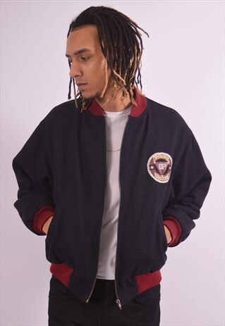VINTAGE BOMBER JACKET BLACK