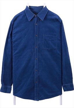 Vintage 90's Club Room Shirt Corduroy Long Sleeve Button Up