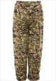 VINTAGE CAMOUFLAGE PRINT WORKWEAR TROUSERS - W24