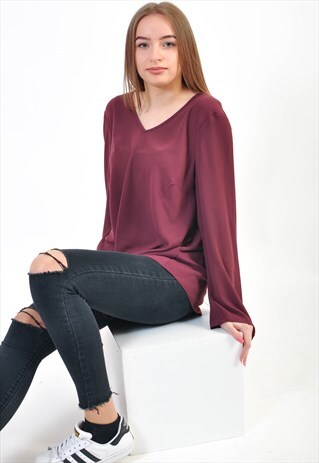 VINTAGE 90'S PURPLE BLOUSE