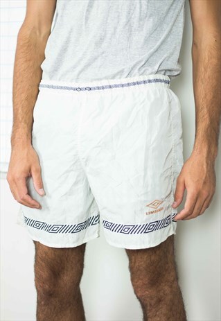 VINTAGE UMBRO SHORTS LOGO 90S M 3.2