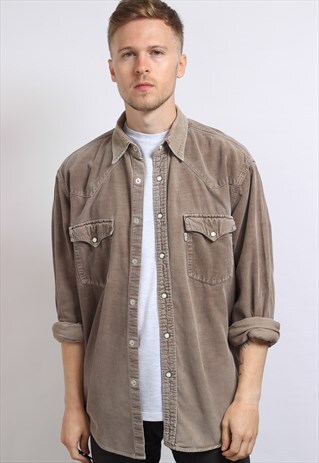 VINTAGE LEVIS CORDUROY SHIRT