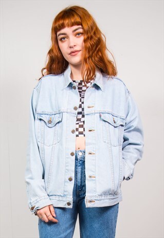 LEVI'S VINTAGE 90'S LIGHT BLUE OVERSIZED DENIM JACKET