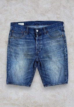 Levi's Lot 501 Denim Shorts Premium Blue Men's W32