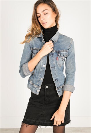 VINTAGE 80S LEVI'S DENIM JACKET / R1360
