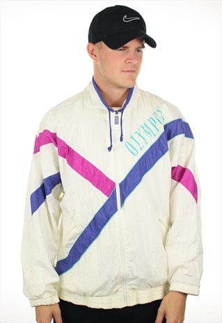 VINTAGE 90S OLYMPUS WINDBREAKER JACKET