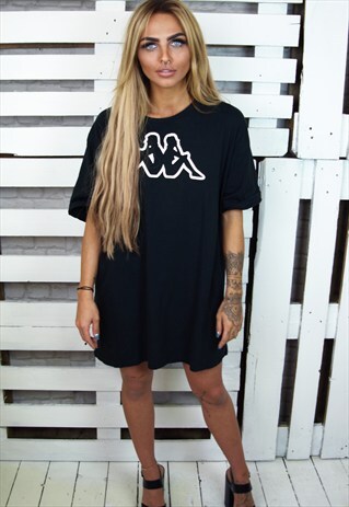 OVERSIZED UNISEX BLACK SPORTS T-SHIRT