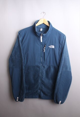 WOMEN'S VINTAGE THE NORTH FACE BLUE DENALI FLEECE JACKET