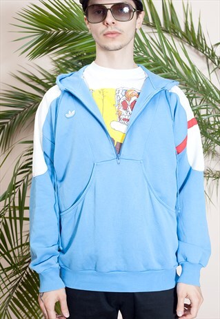UNIQUE, TREFOIL VINTAGE ADIDAS HOODIE