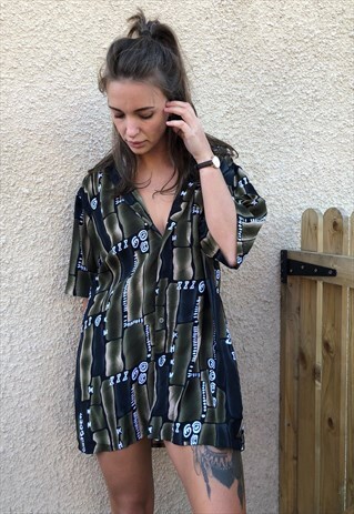 OVERSIZED RETRO 90S 80S VINTAGE UNISEX FESTIVAL SHIRT