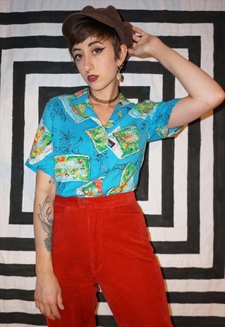 VINTAGE 80'S HAWAIIAN SHIRT