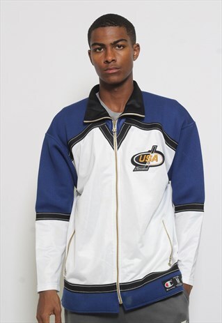 VINTAGE CHAMPION USA TRACK JACKET