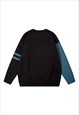 ANTI WAR SWEATER PACIFISM SLOGAN KNITWEAR JUMPER TASSEL TOP