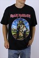 Vintage Iron Maiden 666 Squadron World Tour T-shirt