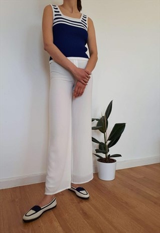 WHITE TROUSERS