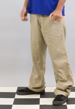 VINTAGE CAMEL CARHARTT SKATER TROUSERS