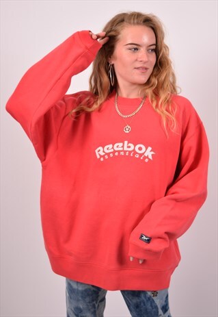asos marketplace vintage reebok sweatshirt