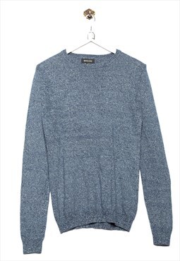 RW & Co. Sweater Plain Look Blue