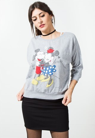 VINTAGE 90S DISNEY SWEATSHIRT / S2004