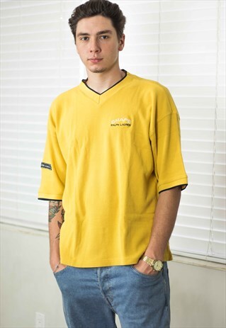 VINTAGE RALPH LAUREN T-SHIRT 90S XXL 11.8