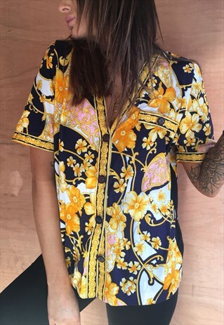 OVERSIZED RETRO 90S 80S VINTAGE UNISEX FESTIVAL SHIRT