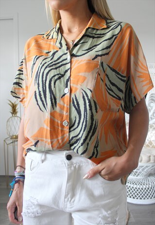 VINTAGE SHIRT ONE SIZE PRINTED