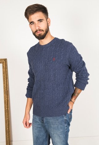 VINTAGE 80S POLO RALPH LAUREN JUMPER / R4214C402