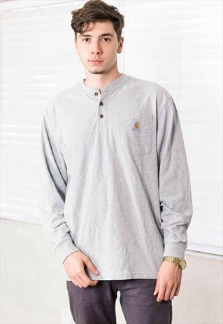 VINTAGE CARHARTT T-SHIRT LOGO 90S M 12.1