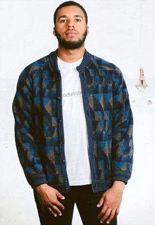 VINTAGE WOOL BOMBER JACKET