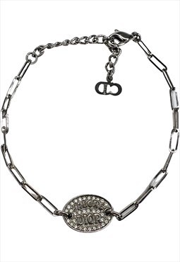 Christian Dior Bracelet J'adore Oblique Logo Vintage 