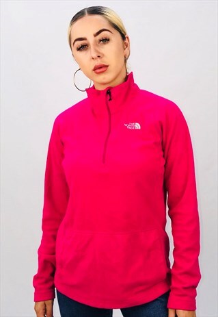VINTAGE THE NORTH FACE 1/4 ZIP UP FLEECE
