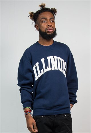 VINTAGE ILLINOIS USA SWEATSHIRT