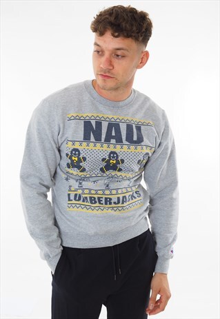 VINTAGE CHAMPION SWEATSHIRT GREY