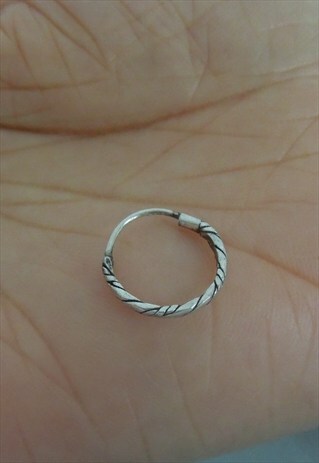 STERLING SILVER NOSE RING