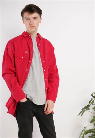 VINTAGE DENIM CARHARTT SHIRT Z674