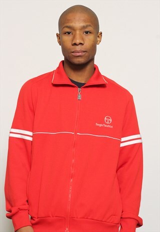 VINTAGE SERGIO TACHINNI RED TRACK JACKET