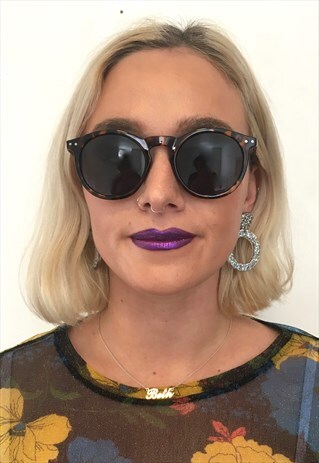 VINTAGE RARE 90S PERFECTLY ROUND SUNGLASSES