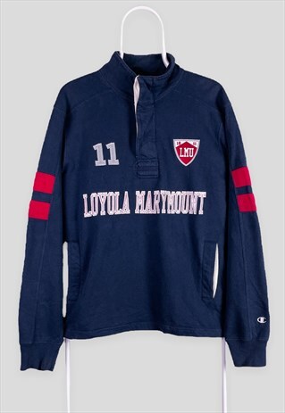 VINTAGE CHAMPION BLUE SWEATSHIRT LOYOLA MARYMOUNT UNIVERSITY