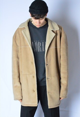 VINTAGE 90S BEIGE COAT