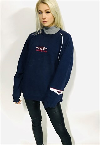 blue umbro jumper