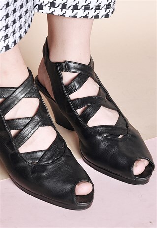 90S MINIMAL SLINGBACK SANDALS