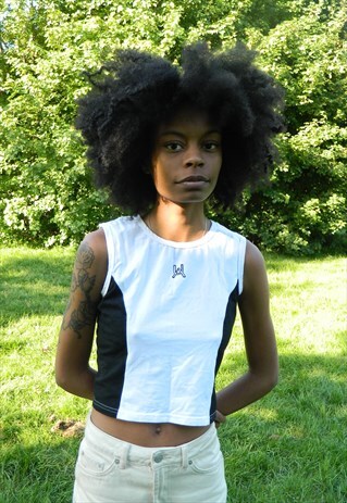VINTAGE MONOCHROME CROP TOP