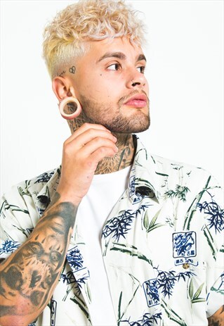 VINTAGE 80S HAWAIIAN SHORT SLEEVE SHIRT/ S5926