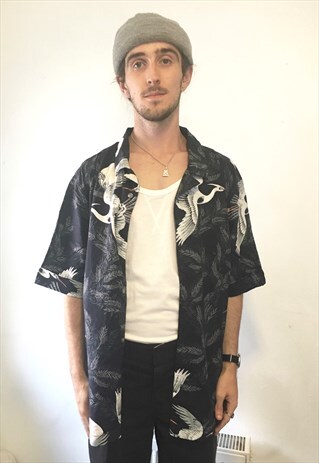 VINTAGE PRINT PATTERN SHIRT