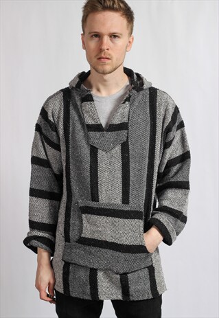 VINTAGE BAJA MEXICAN HOODIE