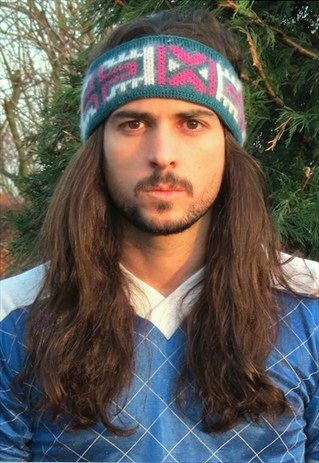 VINTAGE 90S SKI HEADBAND - UNISEX - ONE SIZE FITS ALL
