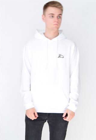 SALE - WHITE ELEPHANT HOODIE