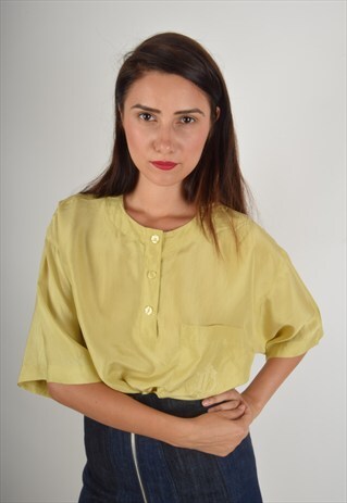 VINTAGE SILK BLOUSE (1032)